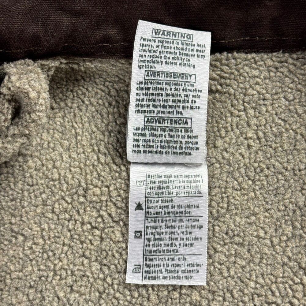 Carhartt Sandstone Ridge Coat Sherpa Lined Jacket Moss Green C61 MOS Mens Medium - Picture 8 of 16